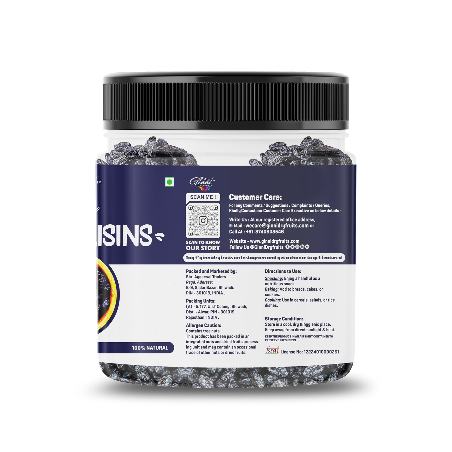 BLACK RAISINS
